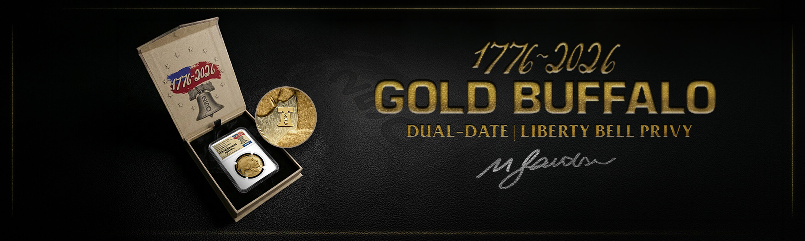 1776-2026 Proof Gold Buffalo