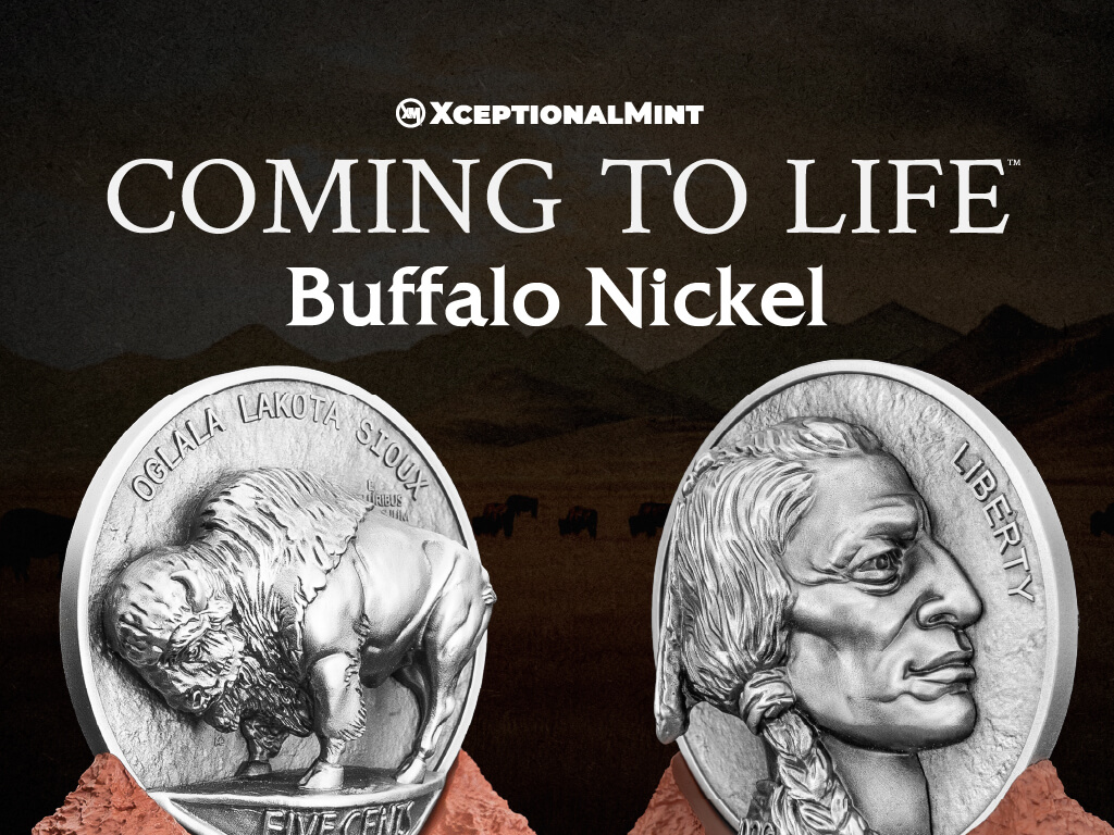 Coming To Life Buffalo Nickel
