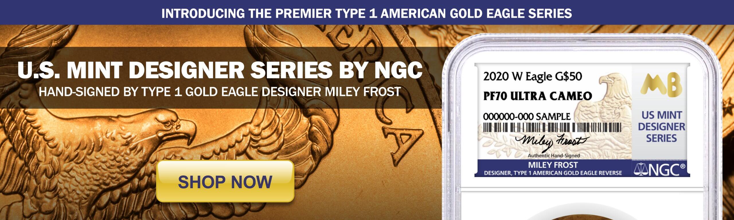 Miley Frost (Busiek) Signed U.S. Mint Designer Series 